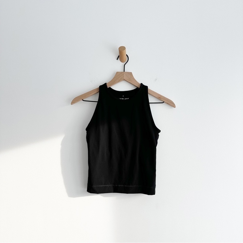 Everlane The Perform Tank Top Black XS Women's Athleisure Sleeveless
